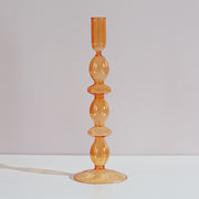 Nordic Colorful Glass Candle Holders