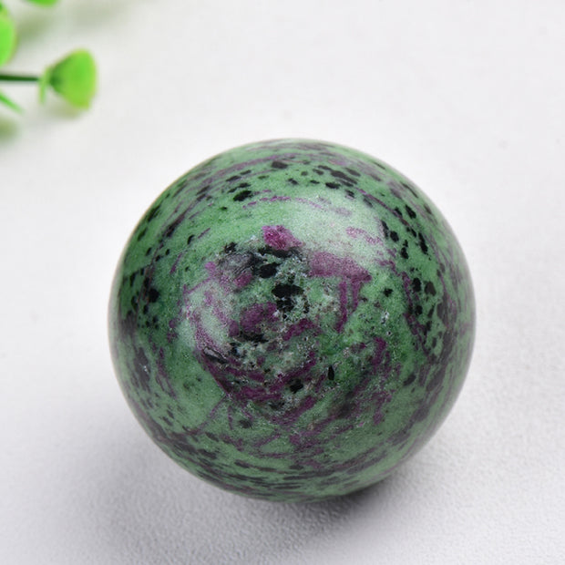 1PC Natural Dream Amethyst Polished Reiki Healing Crystal Globes