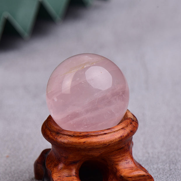 1PC Natural Dream Amethyst Polished Reiki Healing Crystal Globes