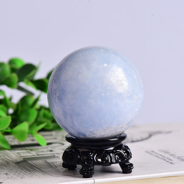 1PC Natural Dream Amethyst Polished Reiki Healing Crystal Globes