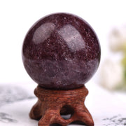 1PC Natural Dream Amethyst Polished Reiki Healing Crystal Globes