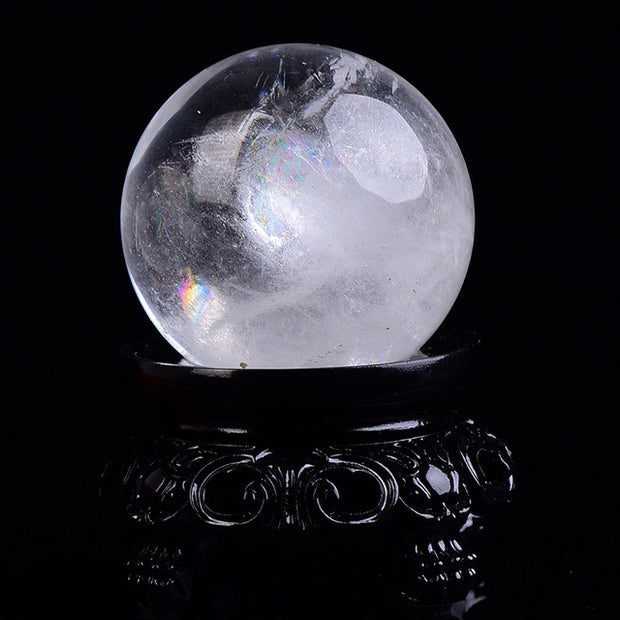 1PC Natural Dream Amethyst Polished Reiki Healing Crystal Globes