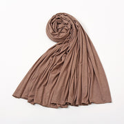 Solid Color Long Breathable Head Wrap