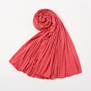 Solid Color Long Breathable Head Wrap