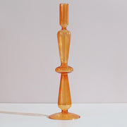 Nordic Colorful Glass Candle Holders