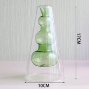 Nordic Colorful Glass Candle Holders