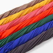 Solid Color Long Breathable Head Wrap