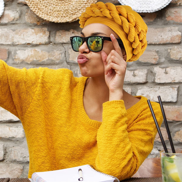 African Headtie Bonnet Turban