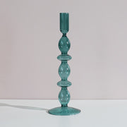 Nordic Colorful Glass Candle Holders