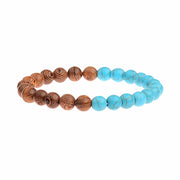 8mm New Natural Wood Beads Meditation Prayer Bracelets