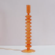 Nordic Colorful Glass Candle Holders