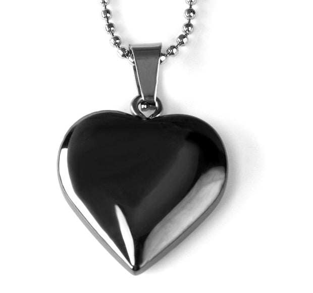 Natural Heart Crystal Pendants