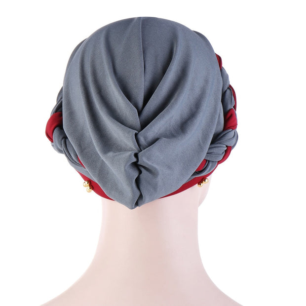 Braid & Beads Crown Protection Beanie