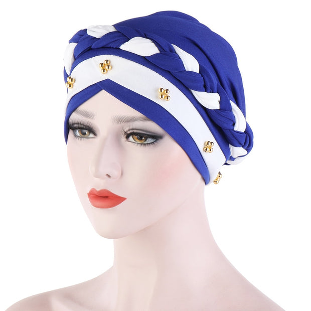 Braid & Beads Crown Protection Beanie