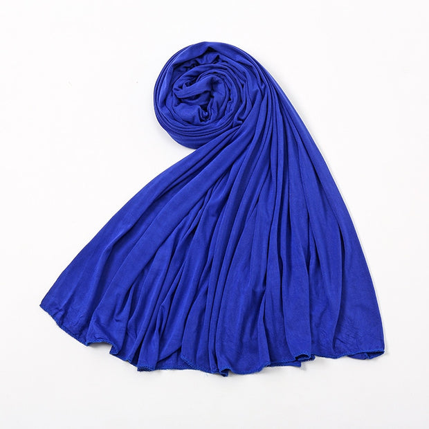 Solid Color Long Breathable Head Wrap