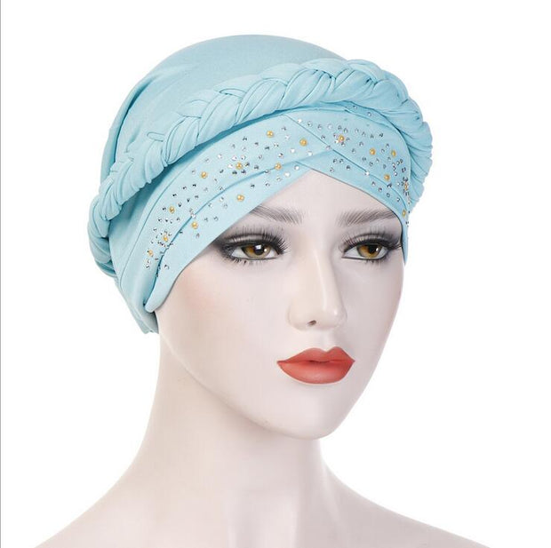 Braid & Beads Crown Protection Beanie