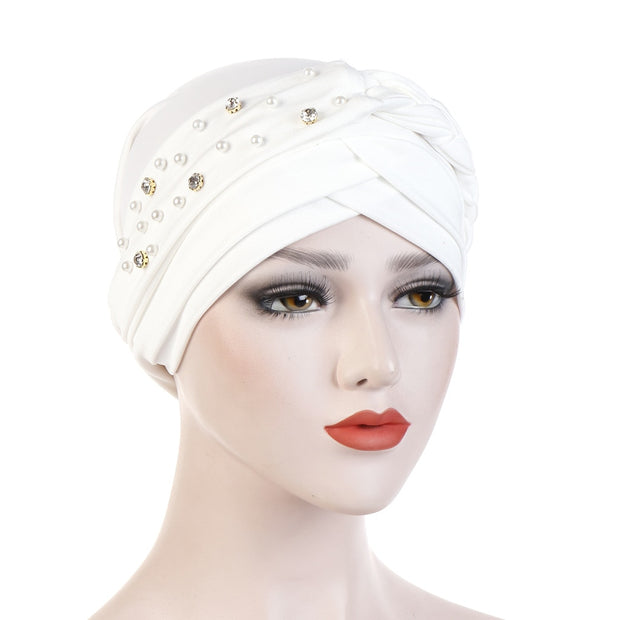Braid & Beads Crown Protection Beanie