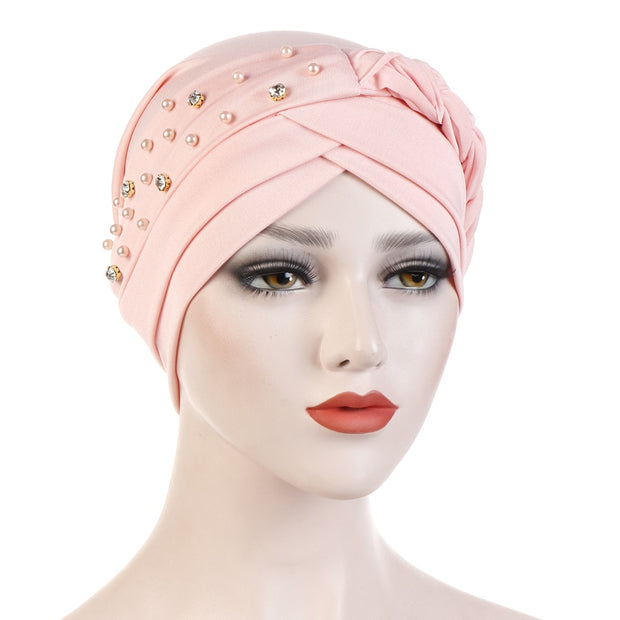 Braid & Beads Crown Protection Beanie