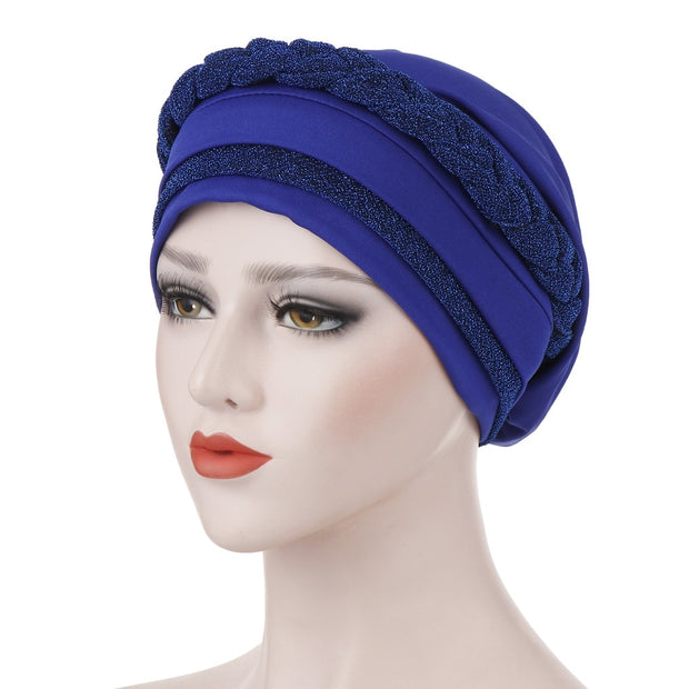 Braid & Beads Crown Protection Beanie
