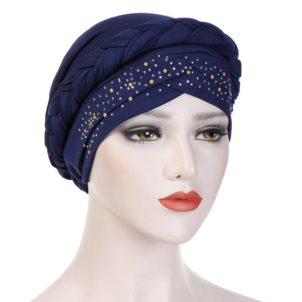 Braid & Beads Crown Protection Beanie