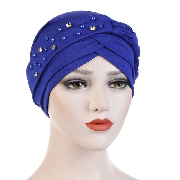 Braid & Beads Crown Protection Beanie