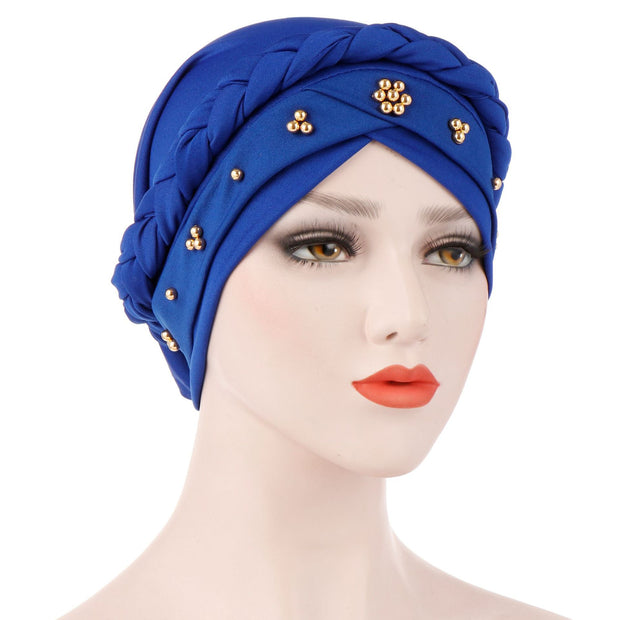 Braid & Beads Crown Protection Beanie