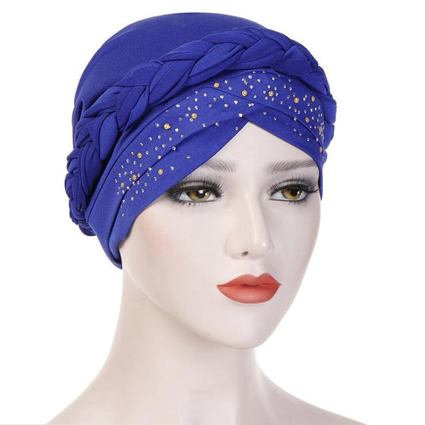 Braid & Beads Crown Protection Beanie
