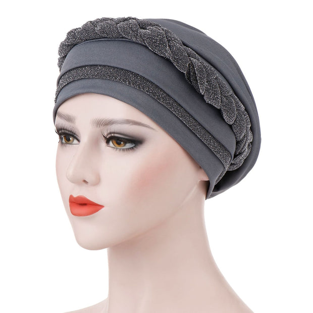 Braid & Beads Crown Protection Beanie