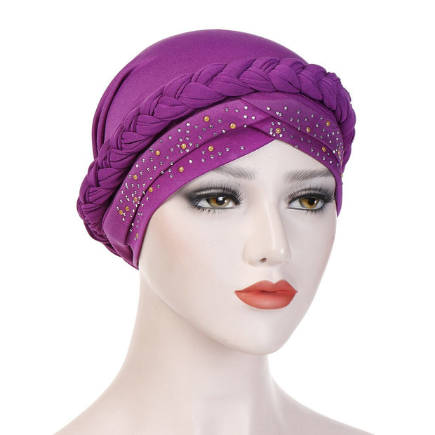 Braid & Beads Crown Protection Beanie